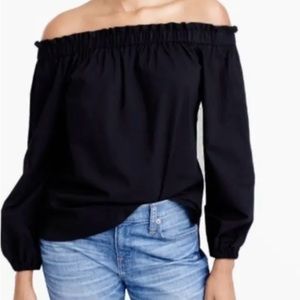 J Crew off the shoulder top
